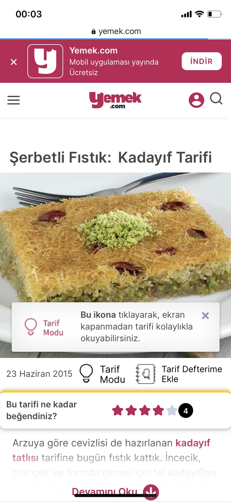 土耳其🇹🇷传统甜品kadayıf 和Bülbül Yuvası