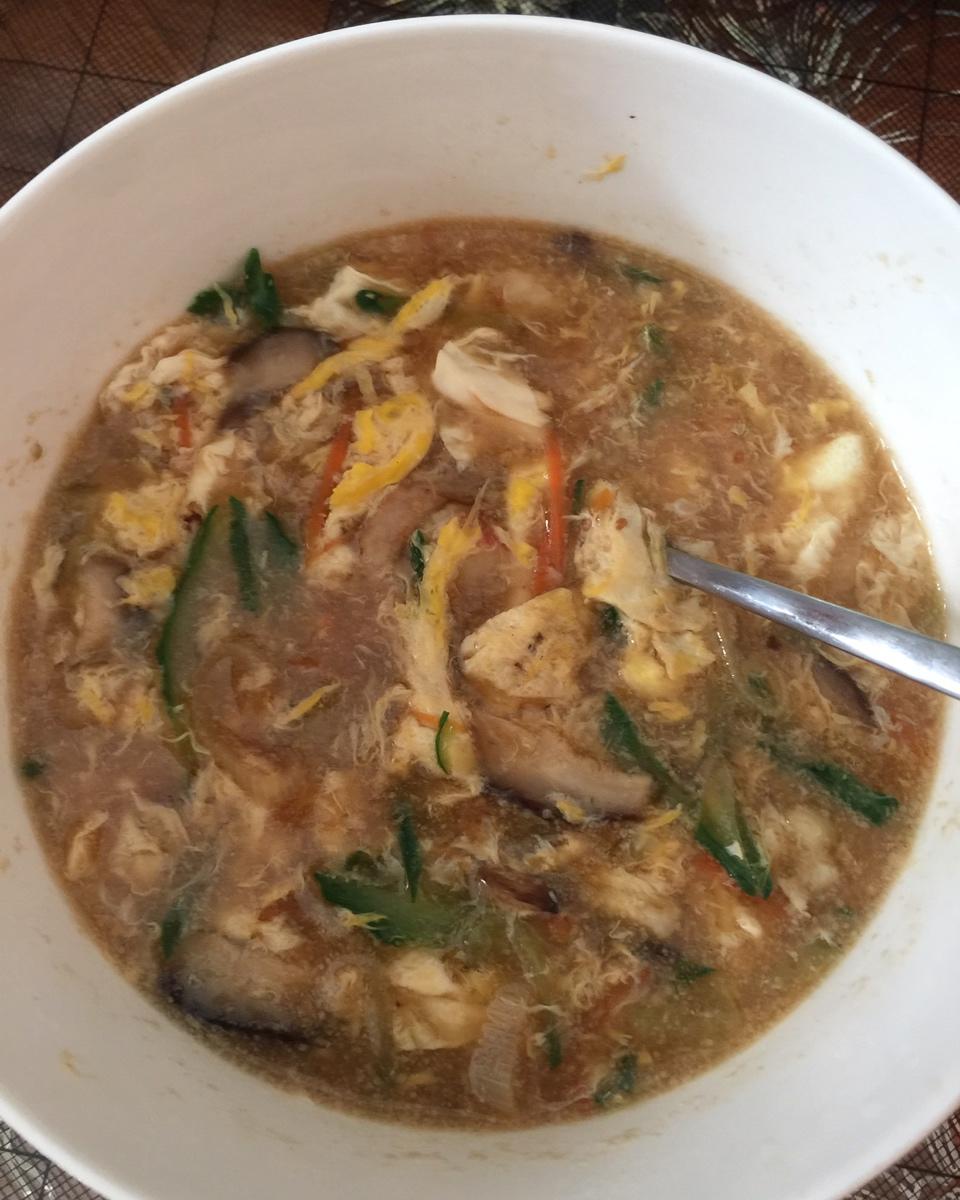 海参鲜虾鲜蔬面