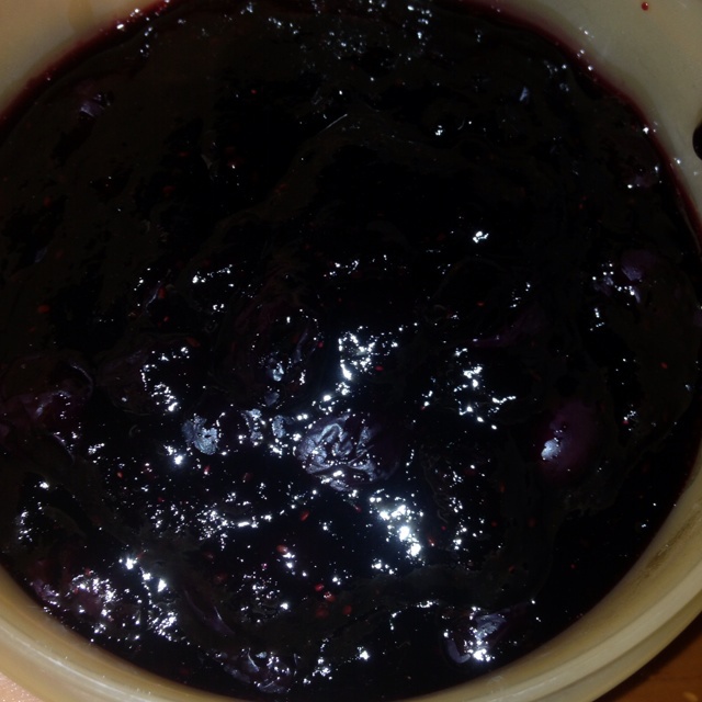 蓝莓果酱