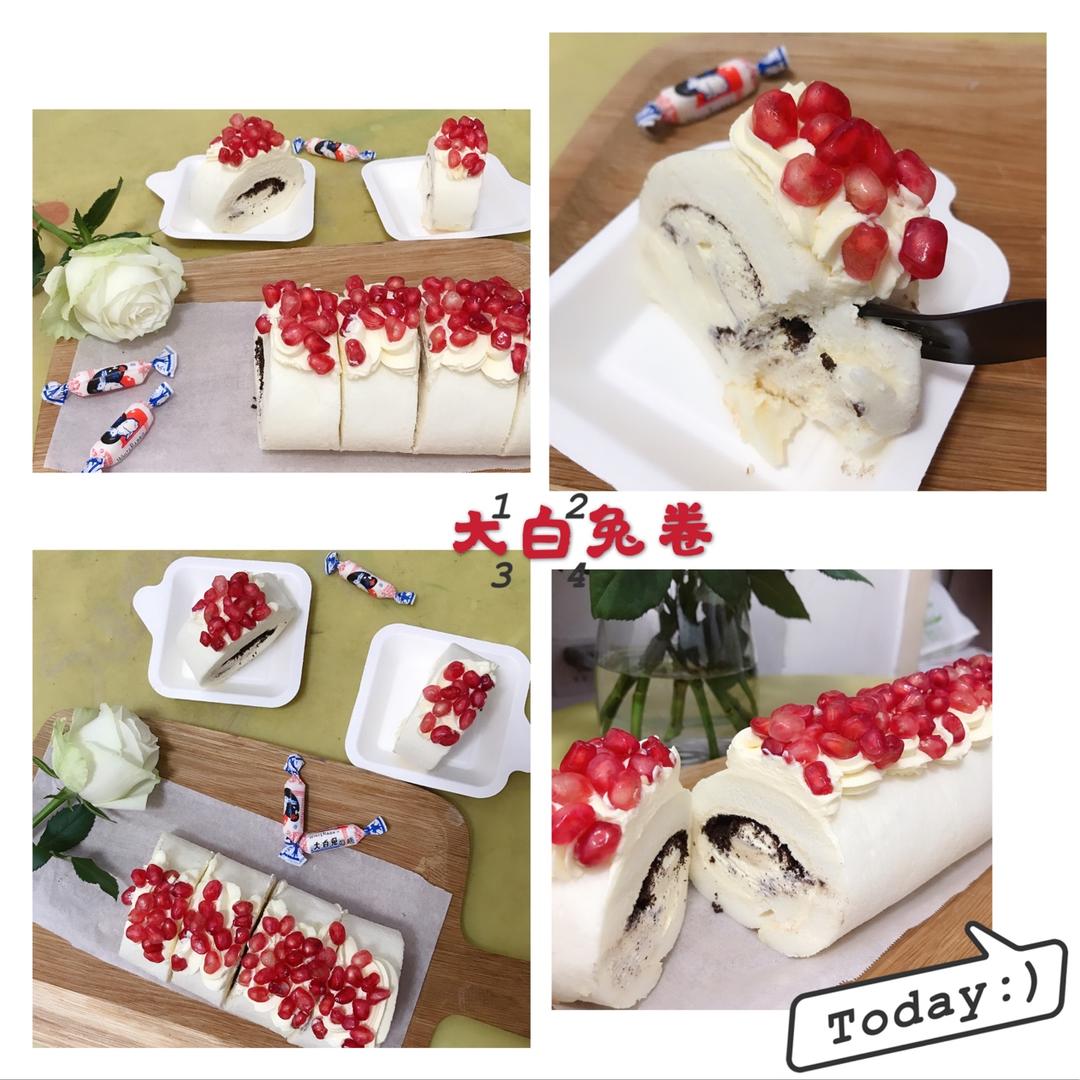 【六一儿童节特辑】| 奶味浓郁网红大白兔奶冻蛋糕卷