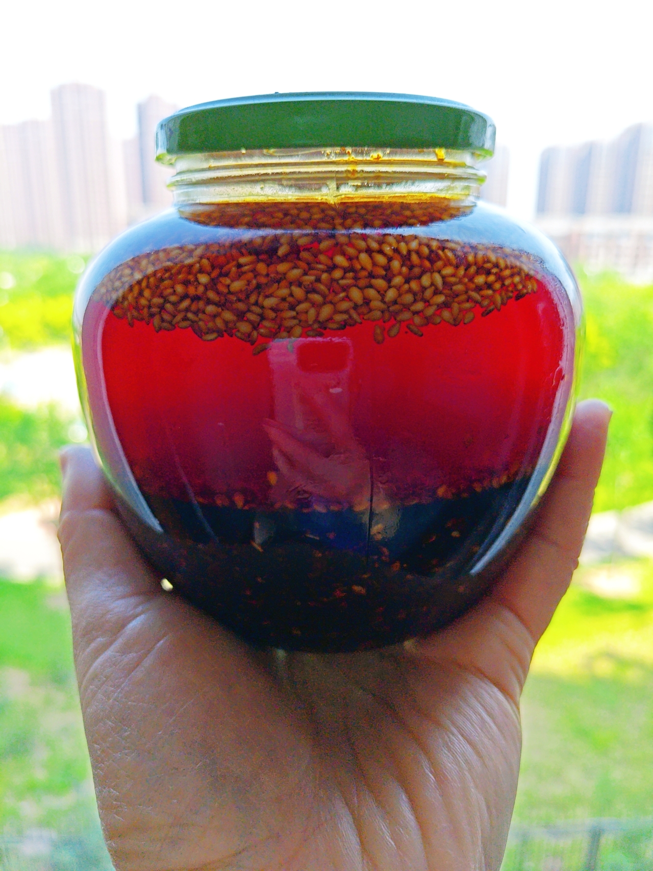 川北凉粉、麻辣凉面必备神器——红油的制作