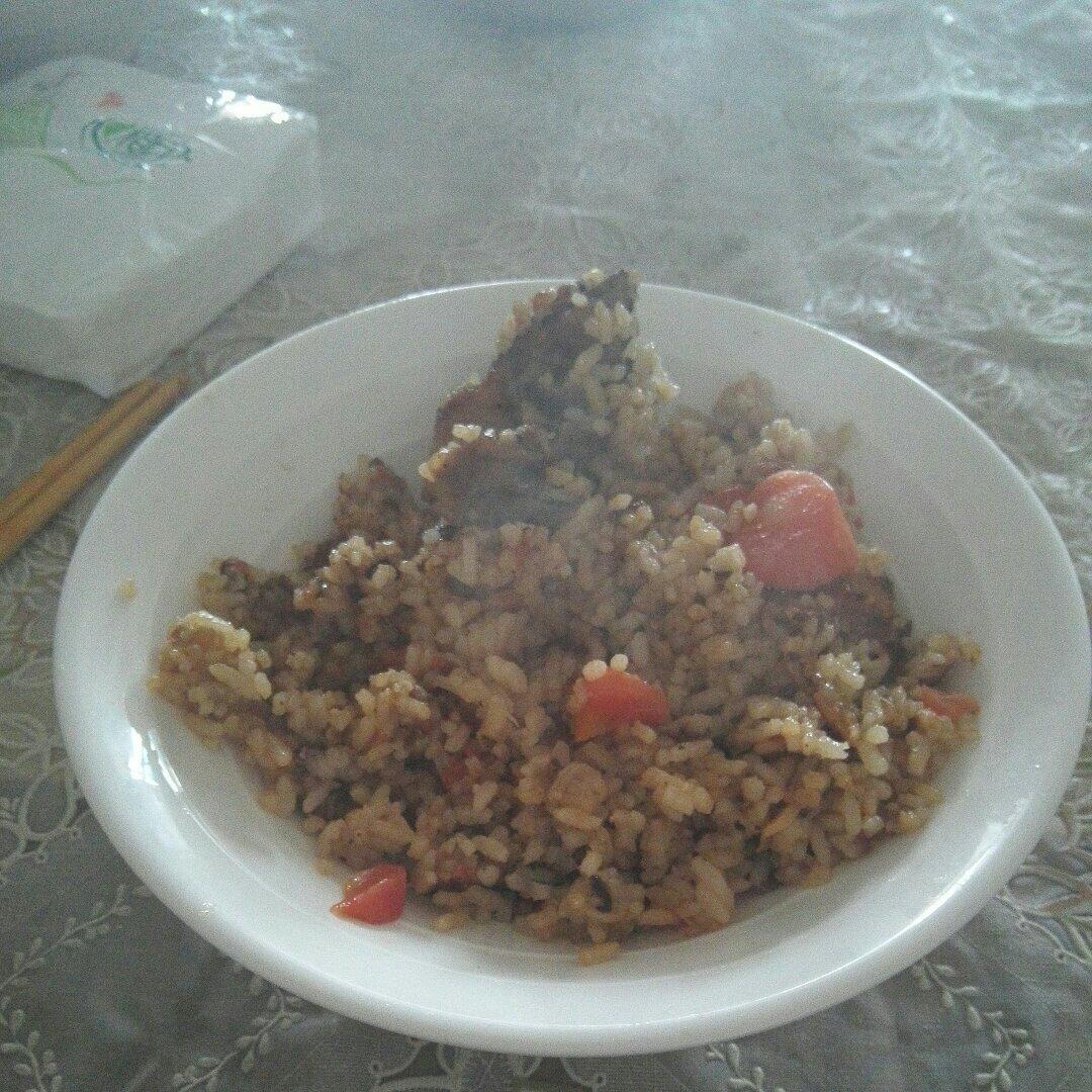 喷香排骨焖饭（爆好吃）