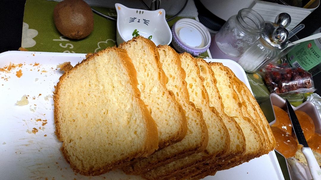 面包机做奶香手撕吐司