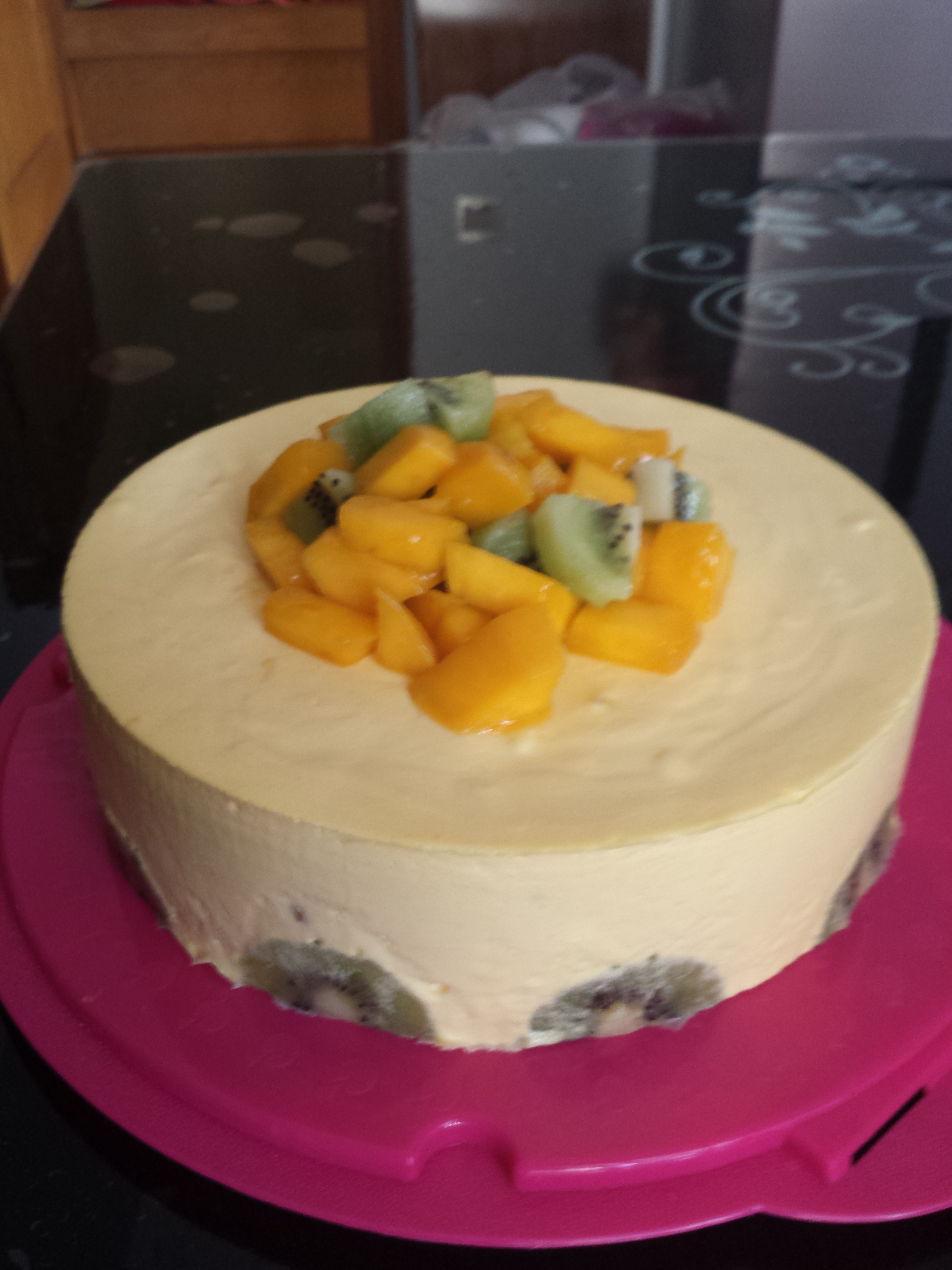 【视频】芒果慕斯（6寸） | 含镜面果胶配方