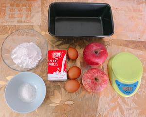苹果布丁蛋糕(不用泡打粉)的做法 步骤1
