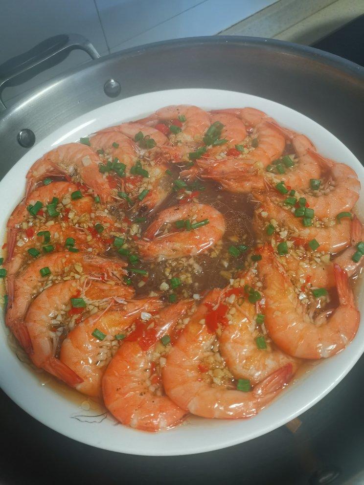 蒜蓉粉丝蒸大虾