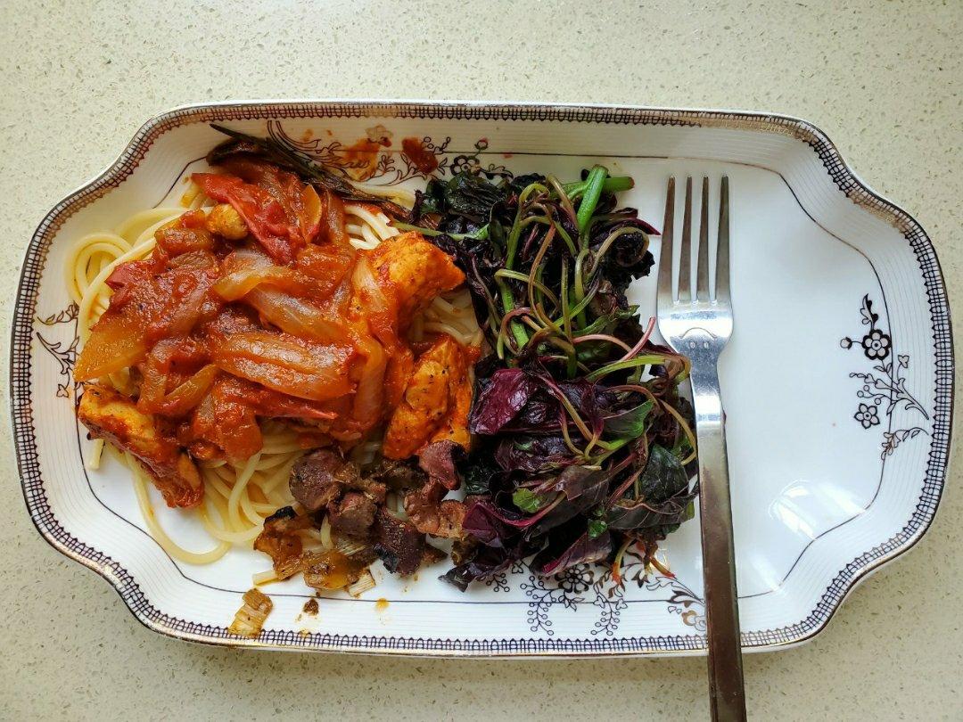 番茄炖鸡胸丨健康·三餐