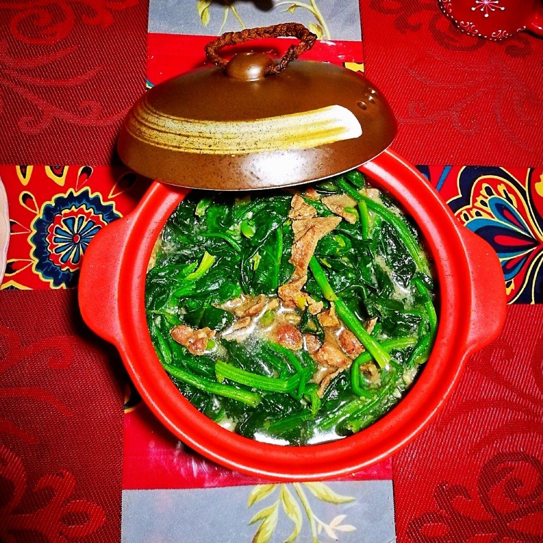 菠菜猪肝汤
