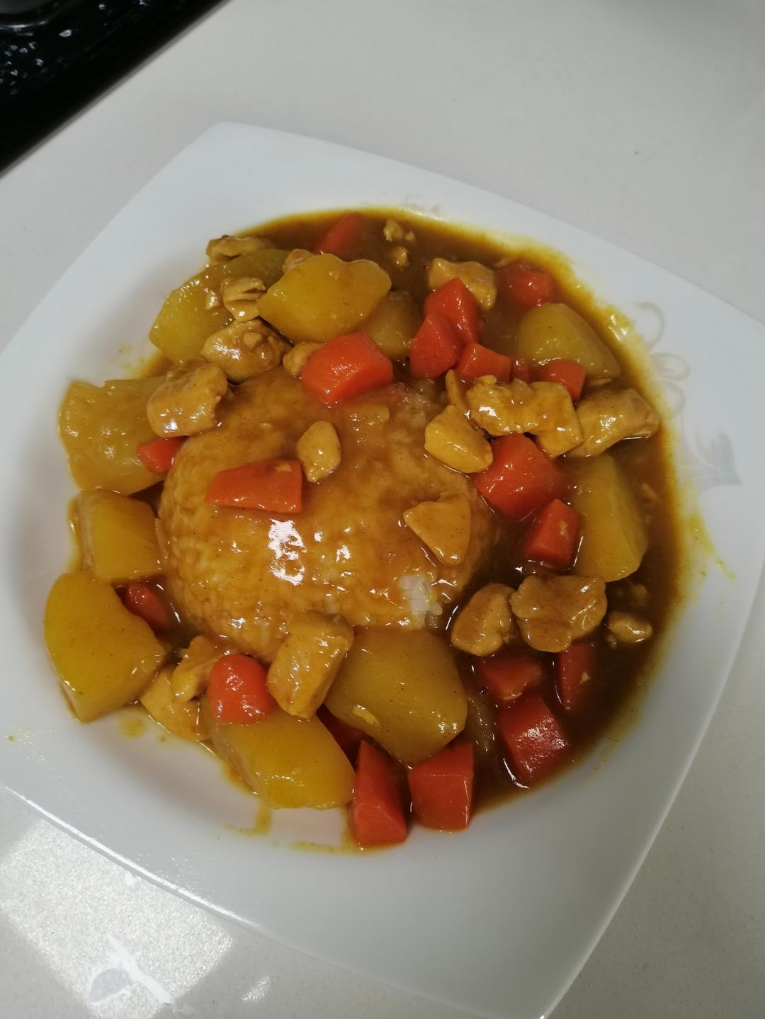 咖喱鸡肉（零失败超详细版）