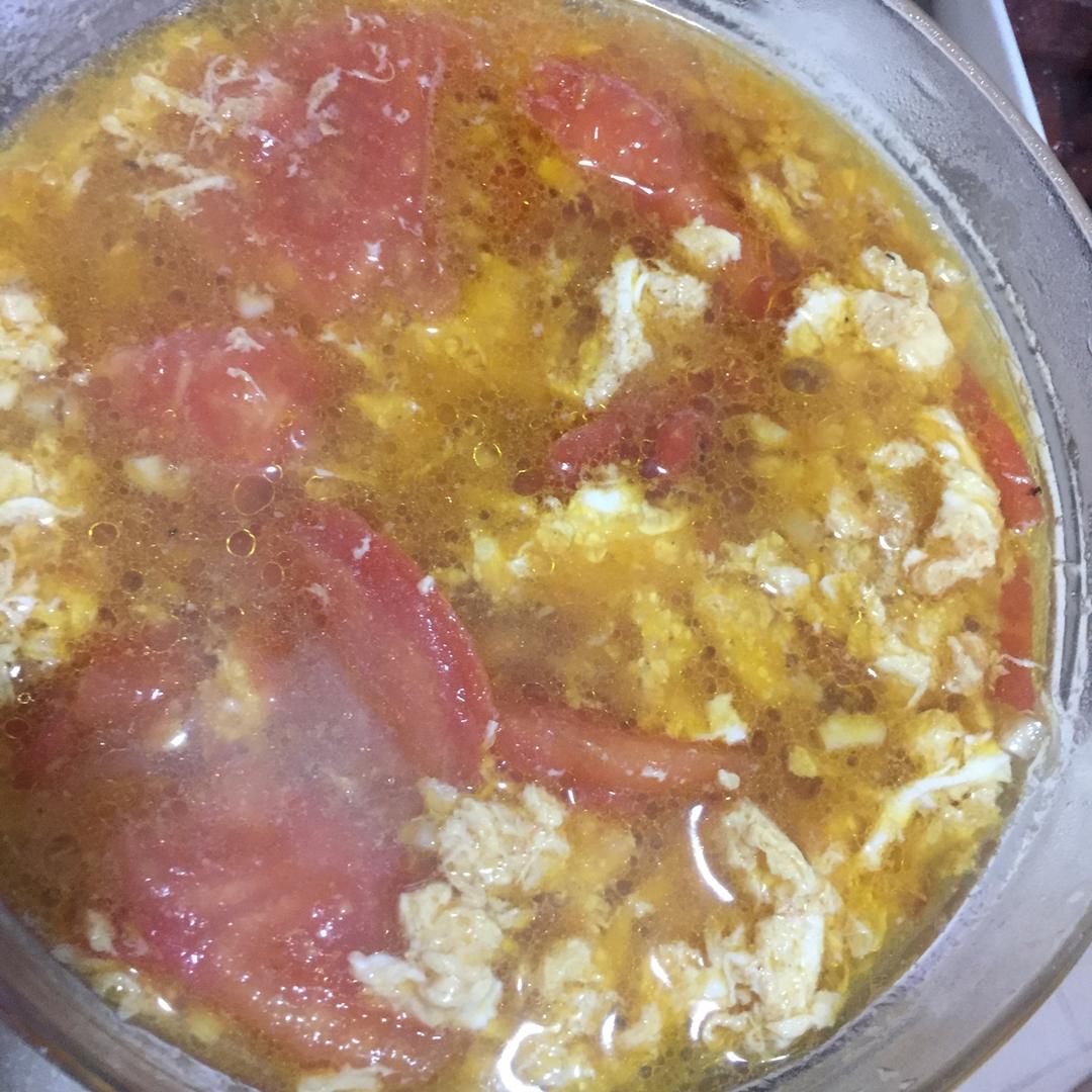 好喝到爆的西红柿鸡蛋汤