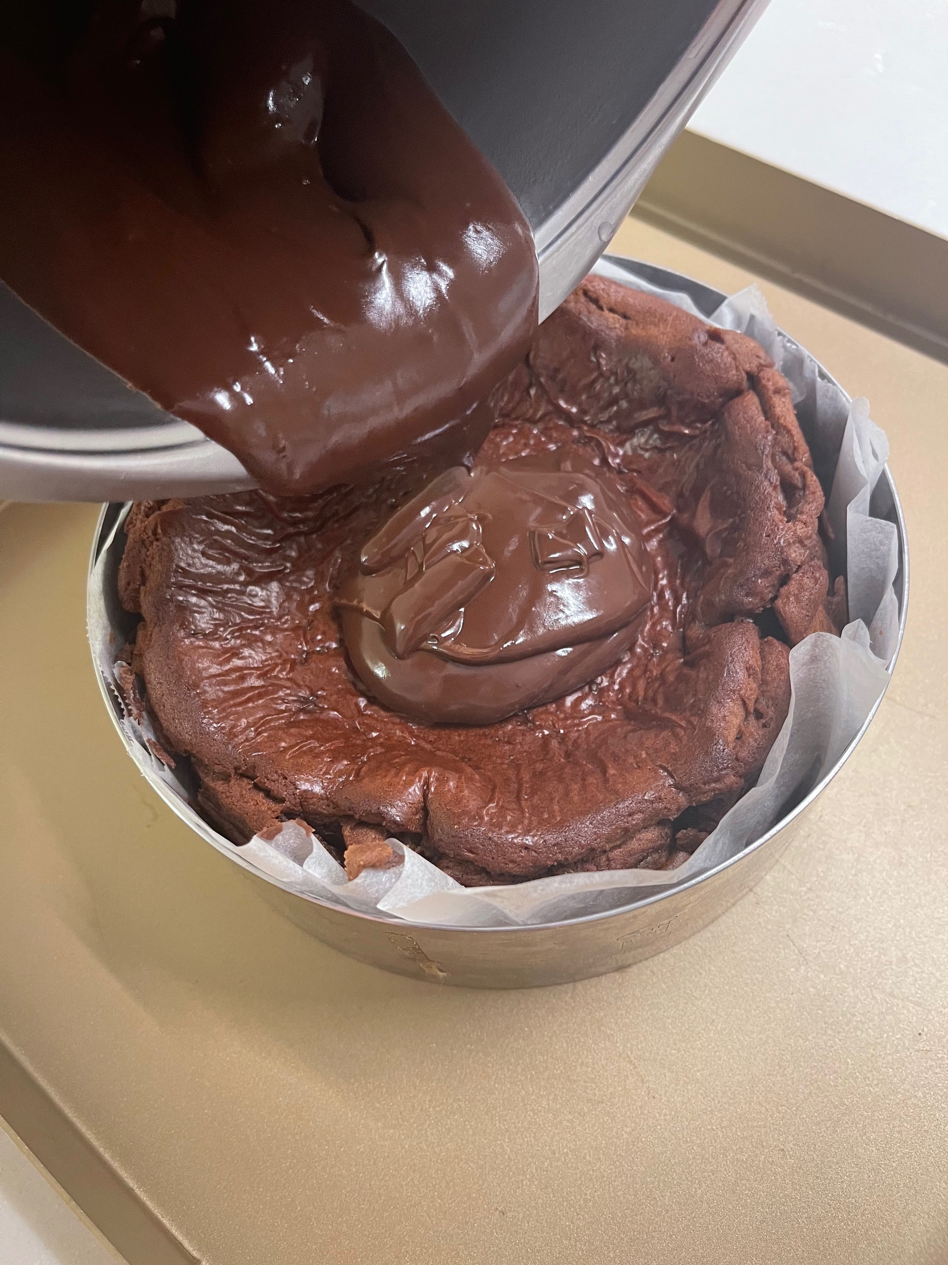 生巧克力+巧克力巴斯克（小美版）的做法 步骤10