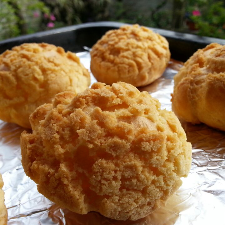 十分美味的酥皮泡芙