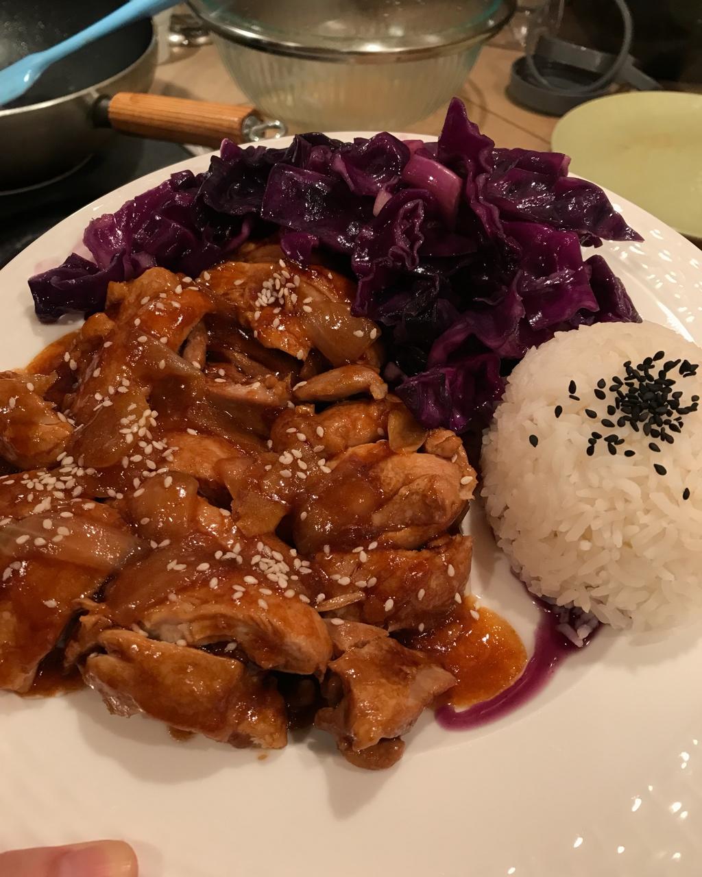 不用照烧酱的照烧鸡