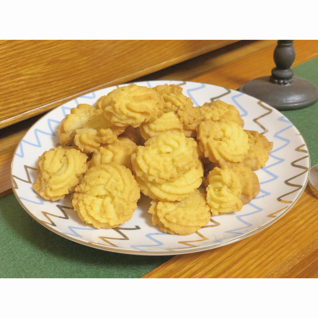 酥到掉渣的零失败黄油曲奇，新手可以一次成功！