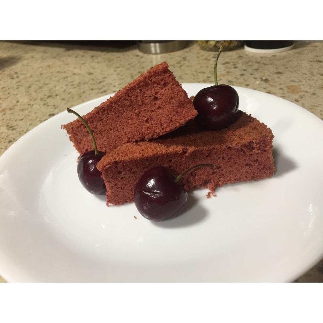 暖心红丝绒蛋糕［6寸绵软戚风版 ］