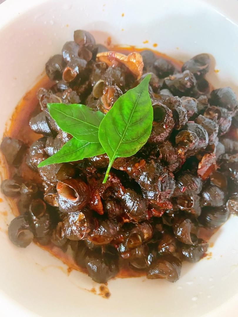 炒田螺（附清洗方法）