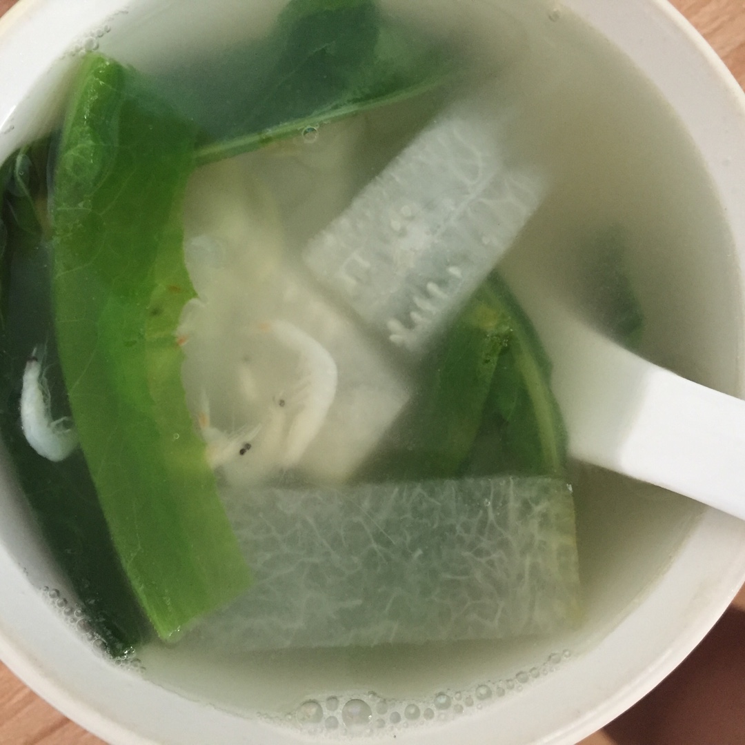 冬瓜虾皮汤