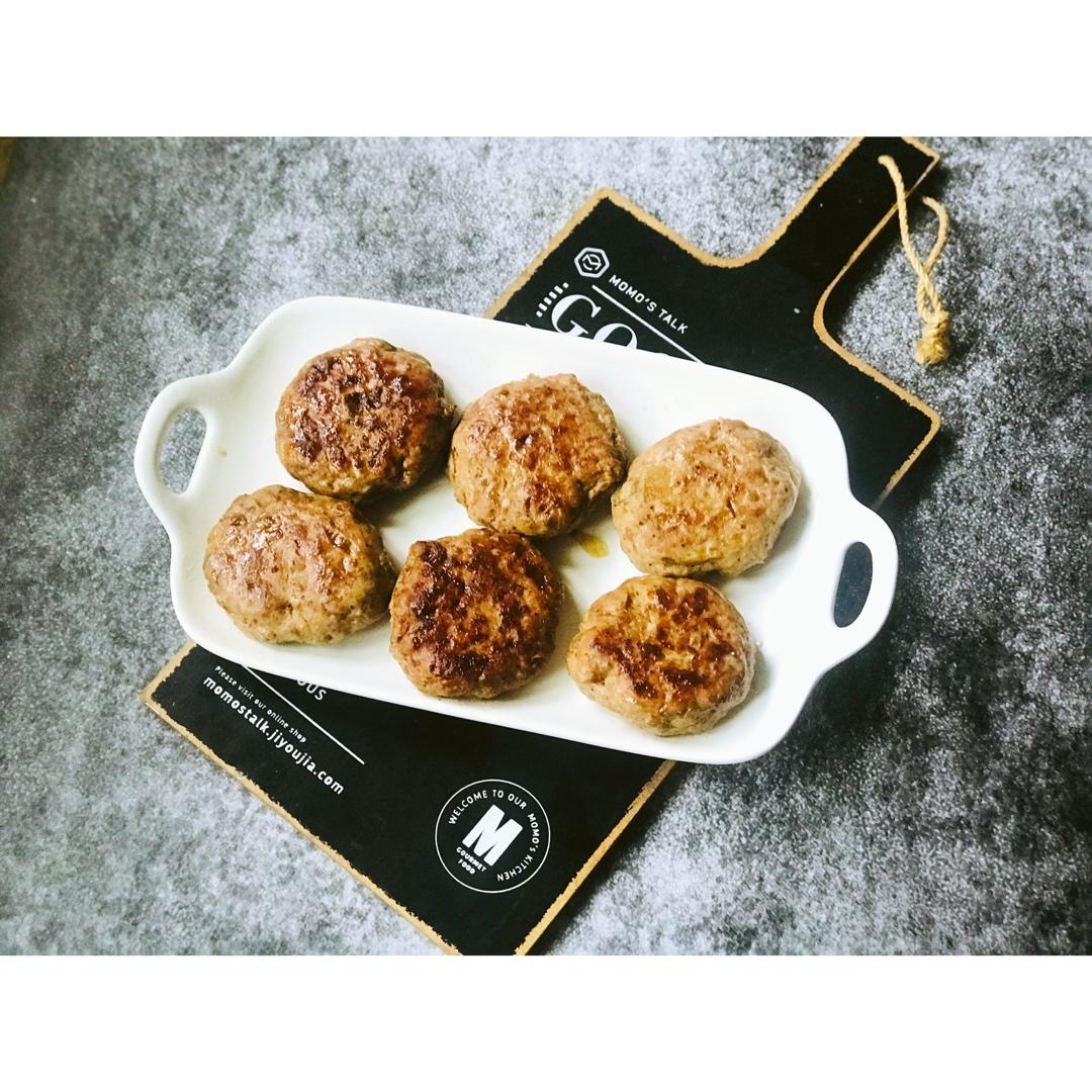 常备餐之好吃多汁的汉堡牛肉饼