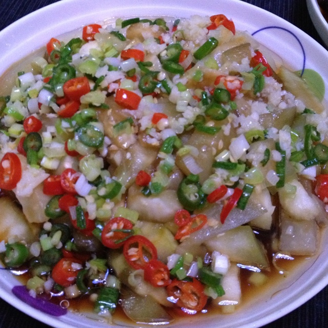 蒸茄子