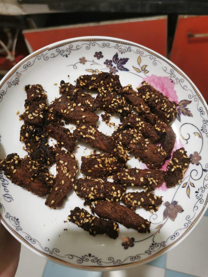 香辣手撕牛肉干