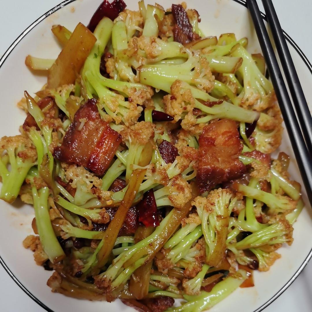 干锅有机花菜