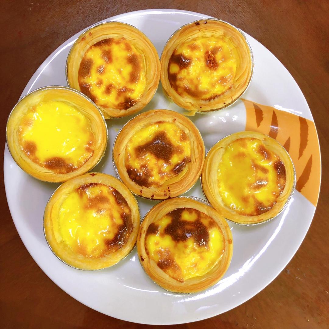 超嫩滑的葡式蛋挞(全蛋版)新手友好『秒杀KFC』
