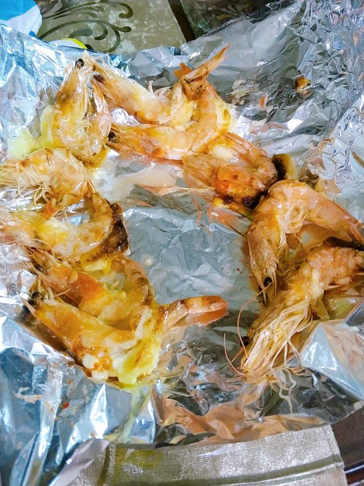芝士沙拉酱焗大虾