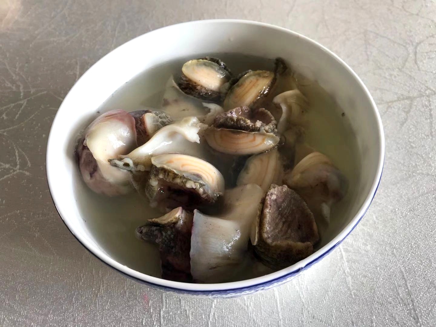 木耳菜拌海螺的做法 步骤6