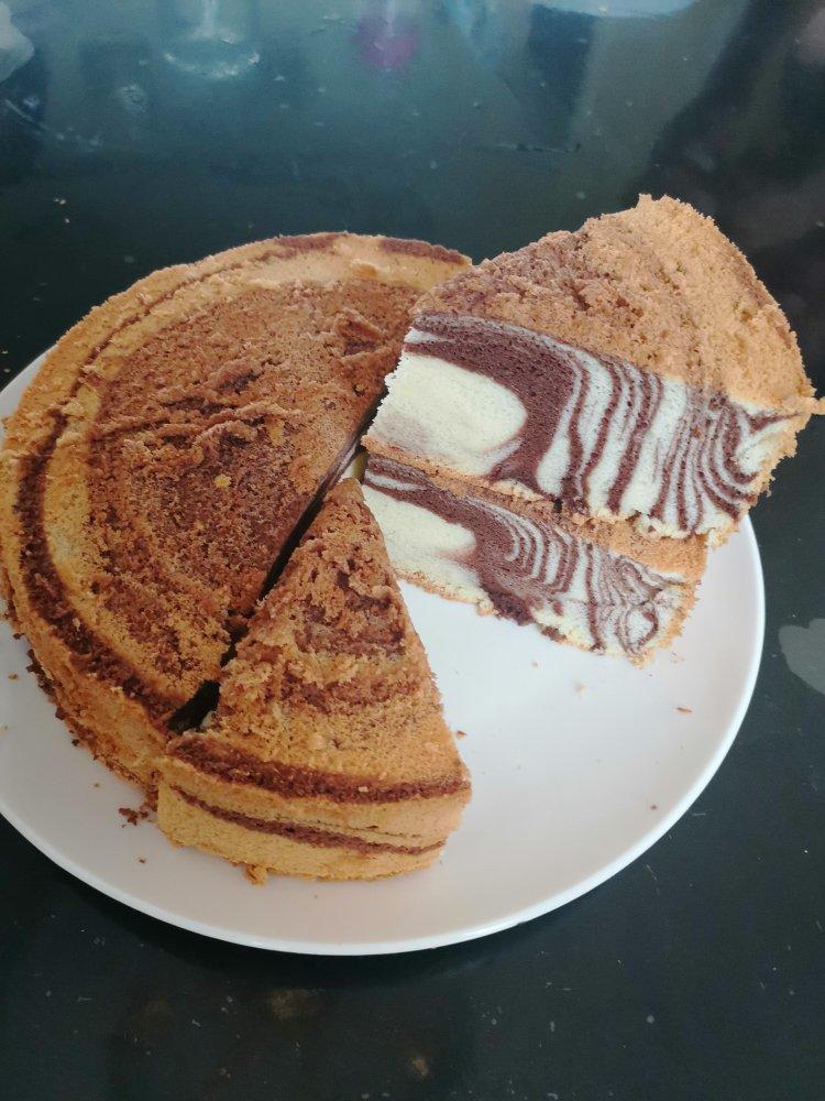 可可味——斑马纹戚风蛋糕