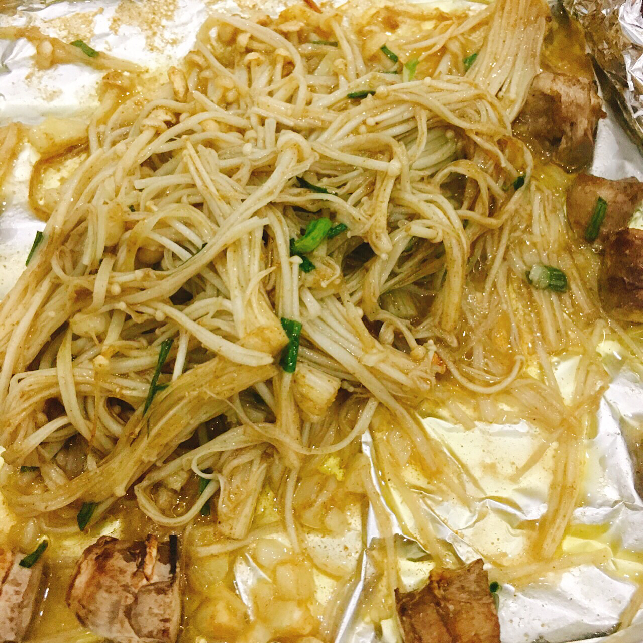 烤金针菇