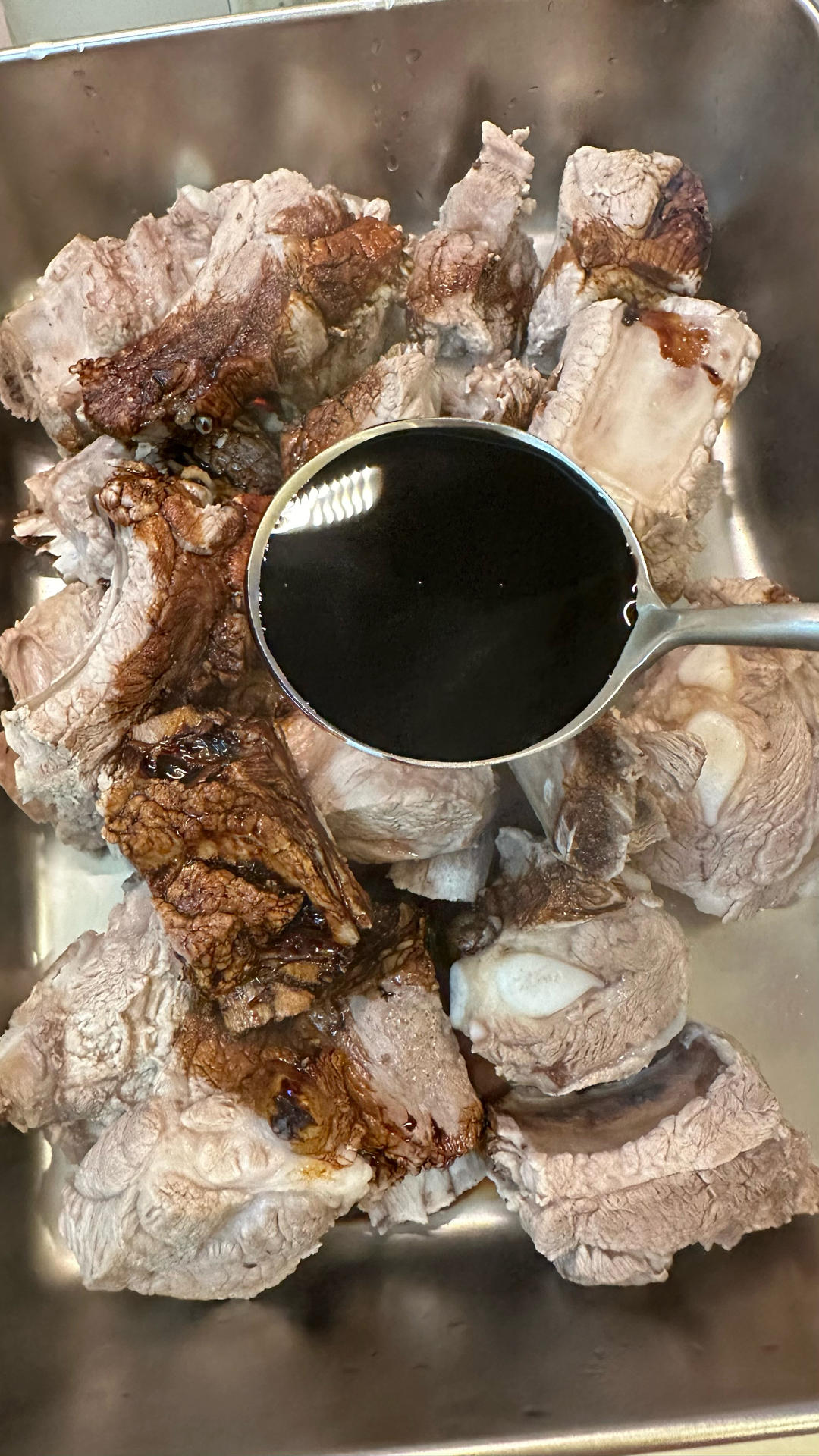 排骨菜飯（快手美食）的做法 步驟6