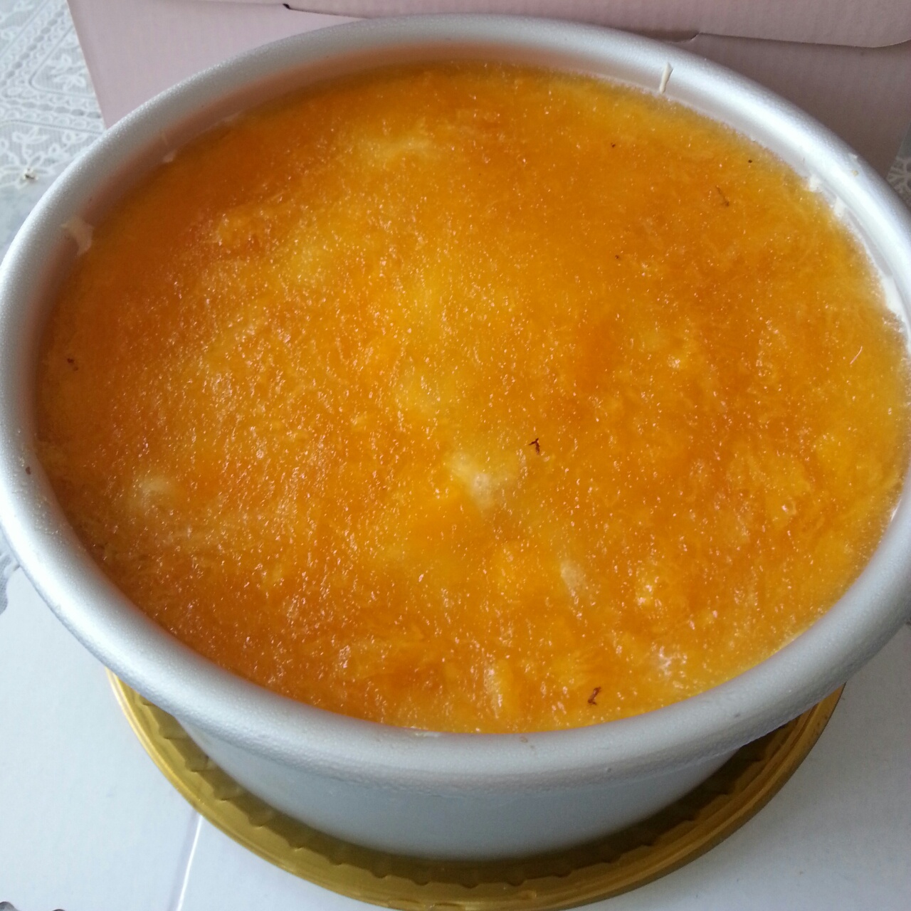 芒果酸奶慕斯