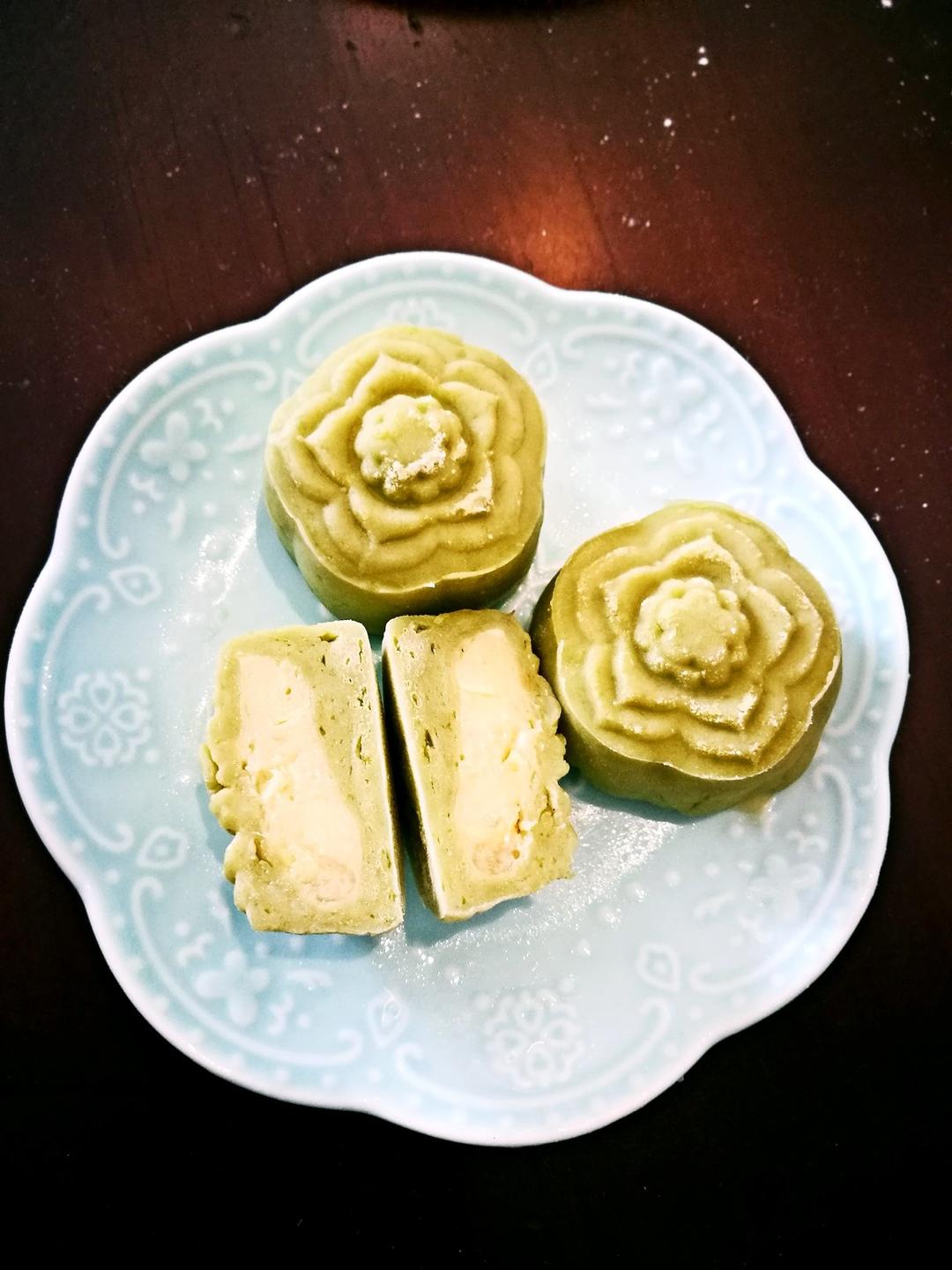 榴莲冰皮月饼
