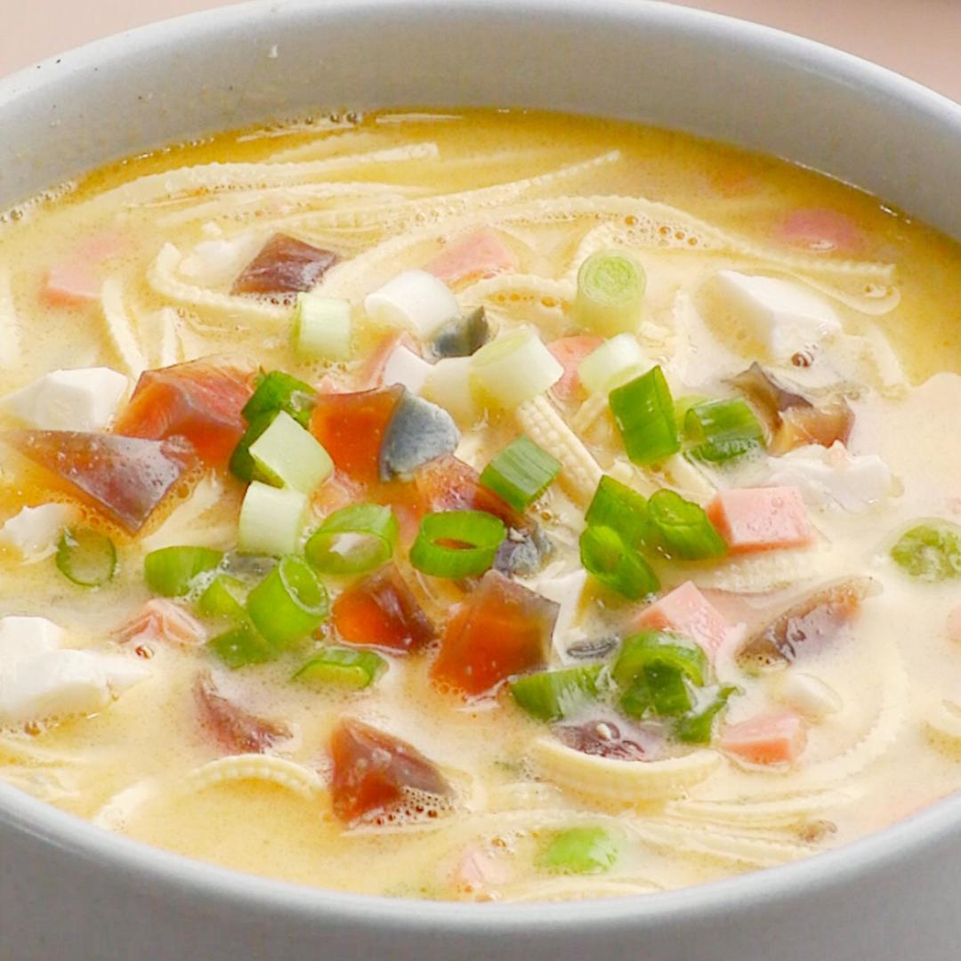 上汤豆腐丝的做法