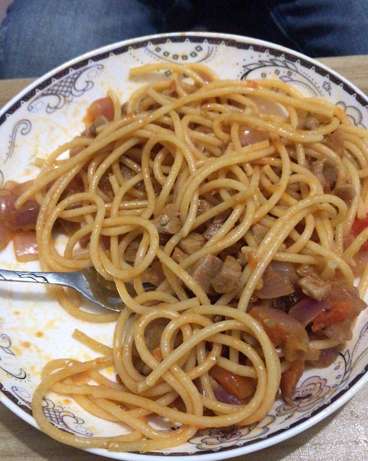 番茄肉酱意大利面