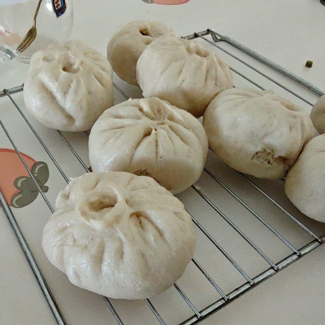 豆角酱肉包子