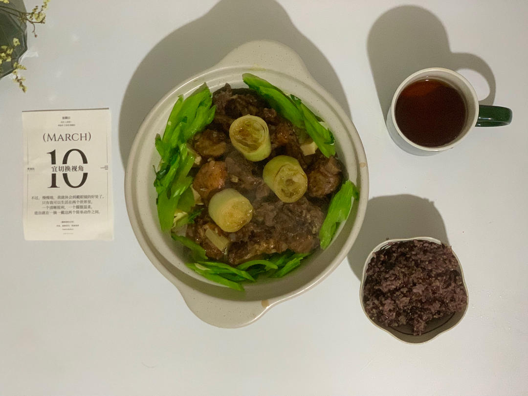 葱烧排骨