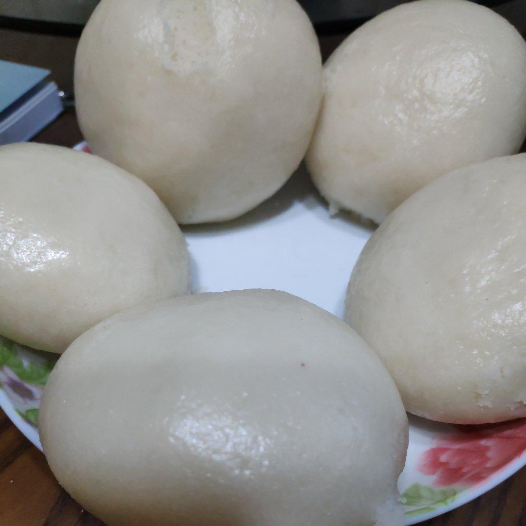 纯手工奶香馒头【无泡打粉，无添加】