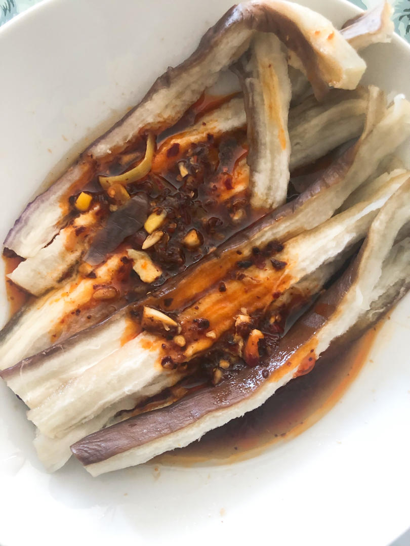 凉拌蒸茄子