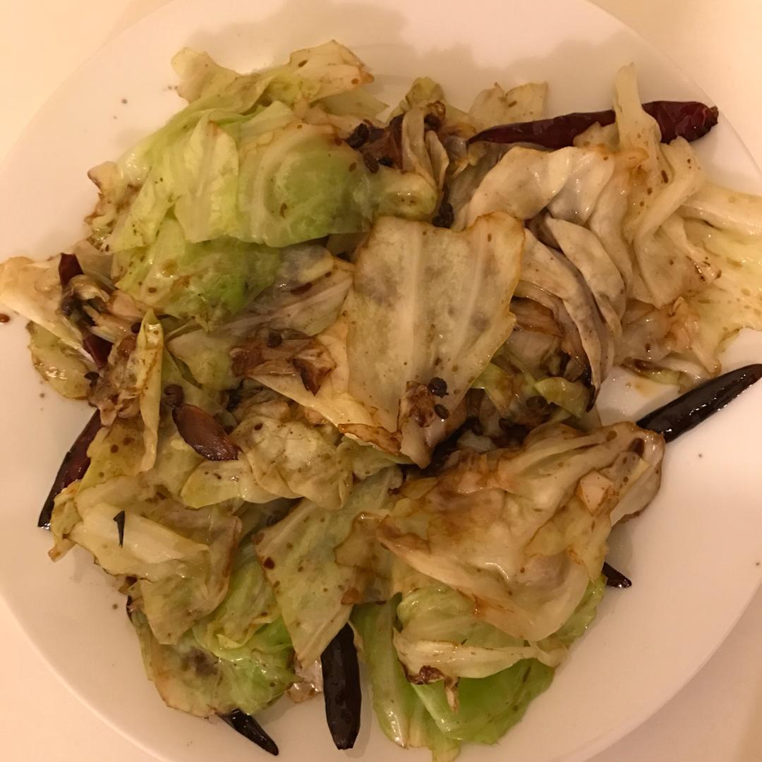 干锅手撕卷心菜