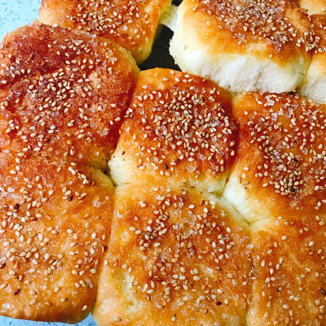 蜂蜜脆底小面包