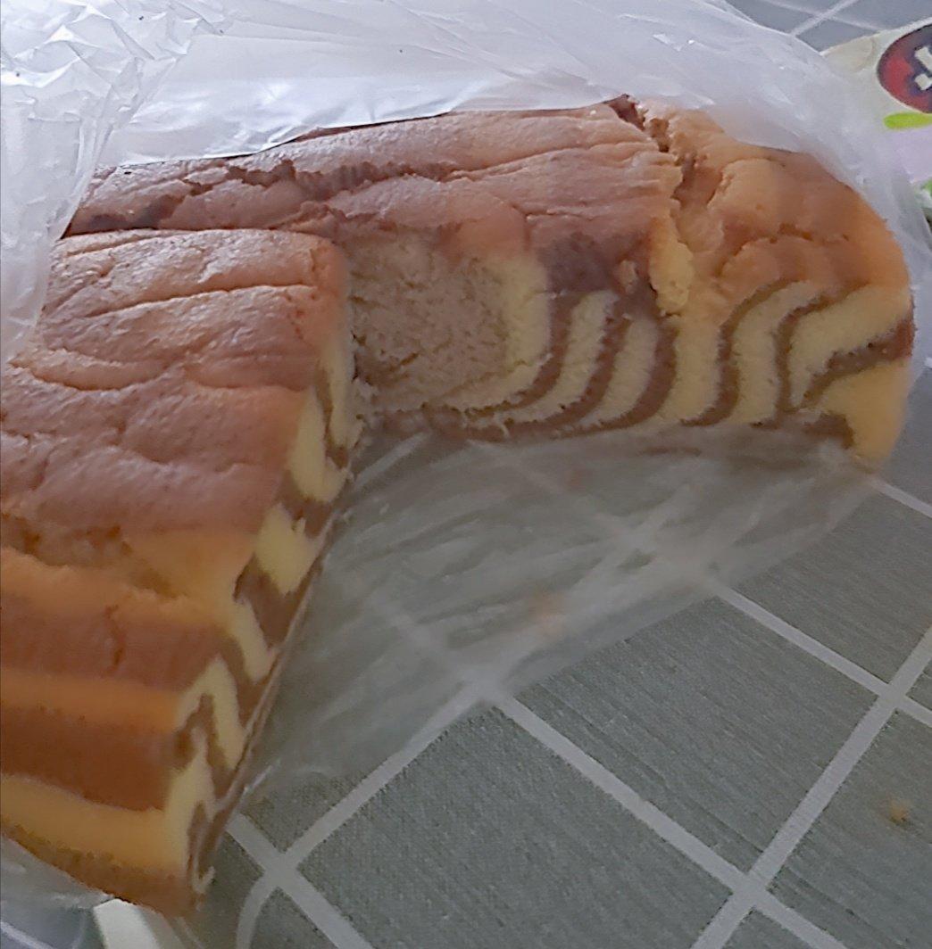 斑马纹戚风蛋糕