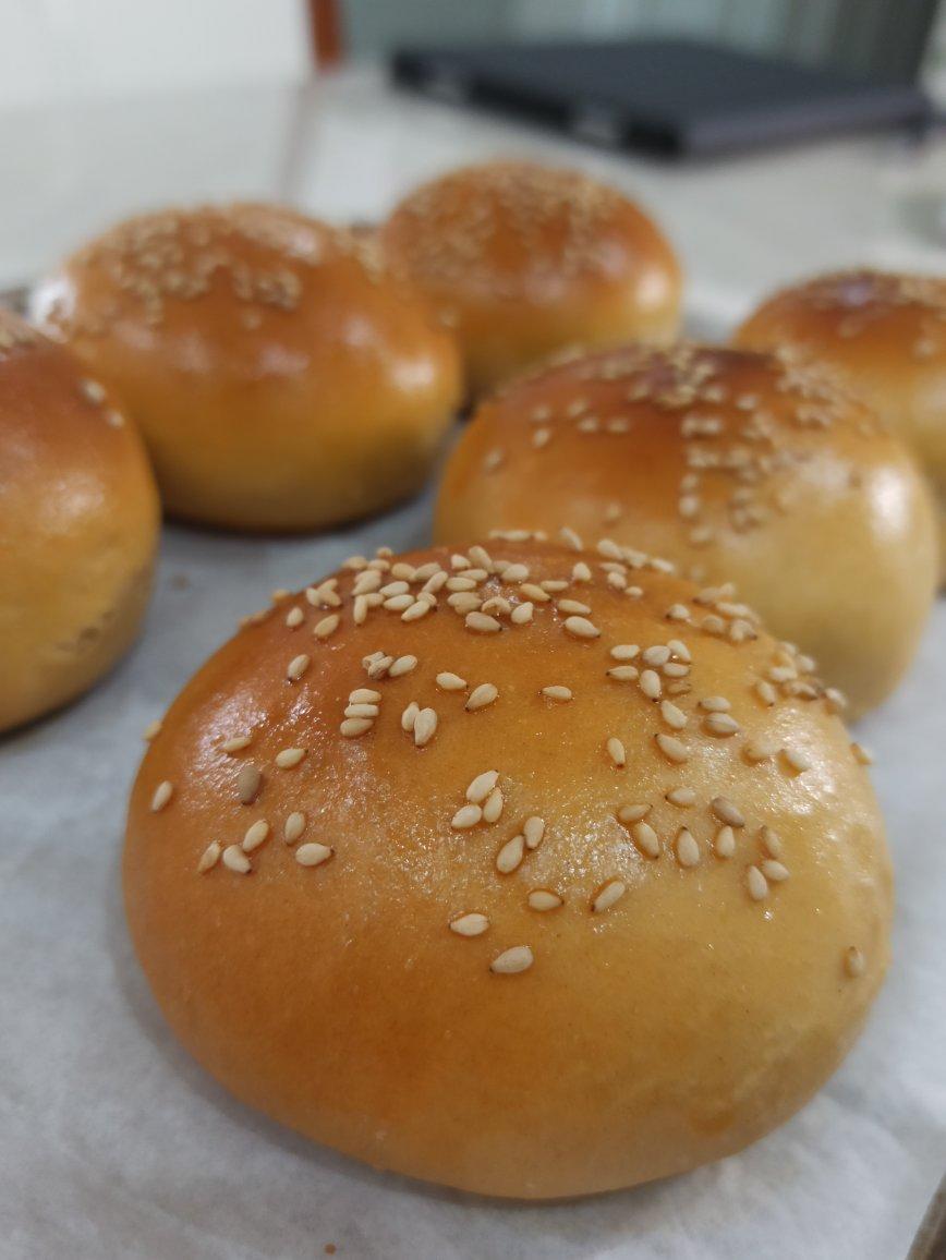 最好吃的🍔全麦汉堡坯（直接法，一发）