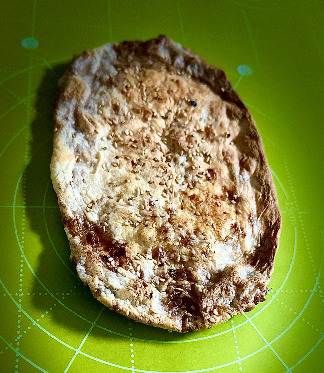 嘎嘣脆的牛肉锅盔