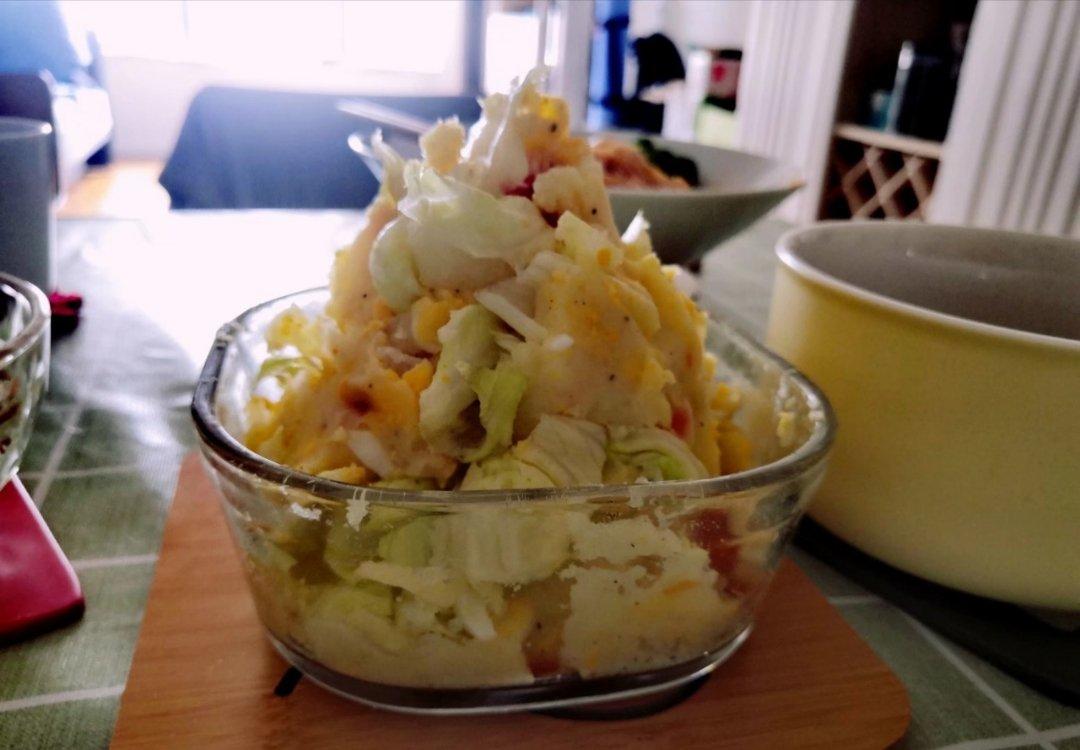 低脂又管饱的土豆泥沙拉