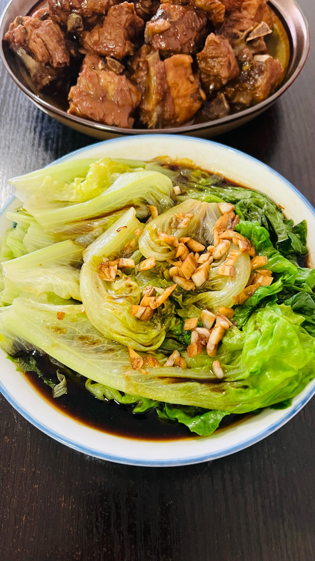 堪比饭店的白灼罗马生菜