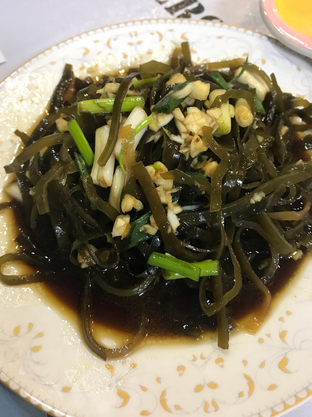 凉拌香辣海带丝