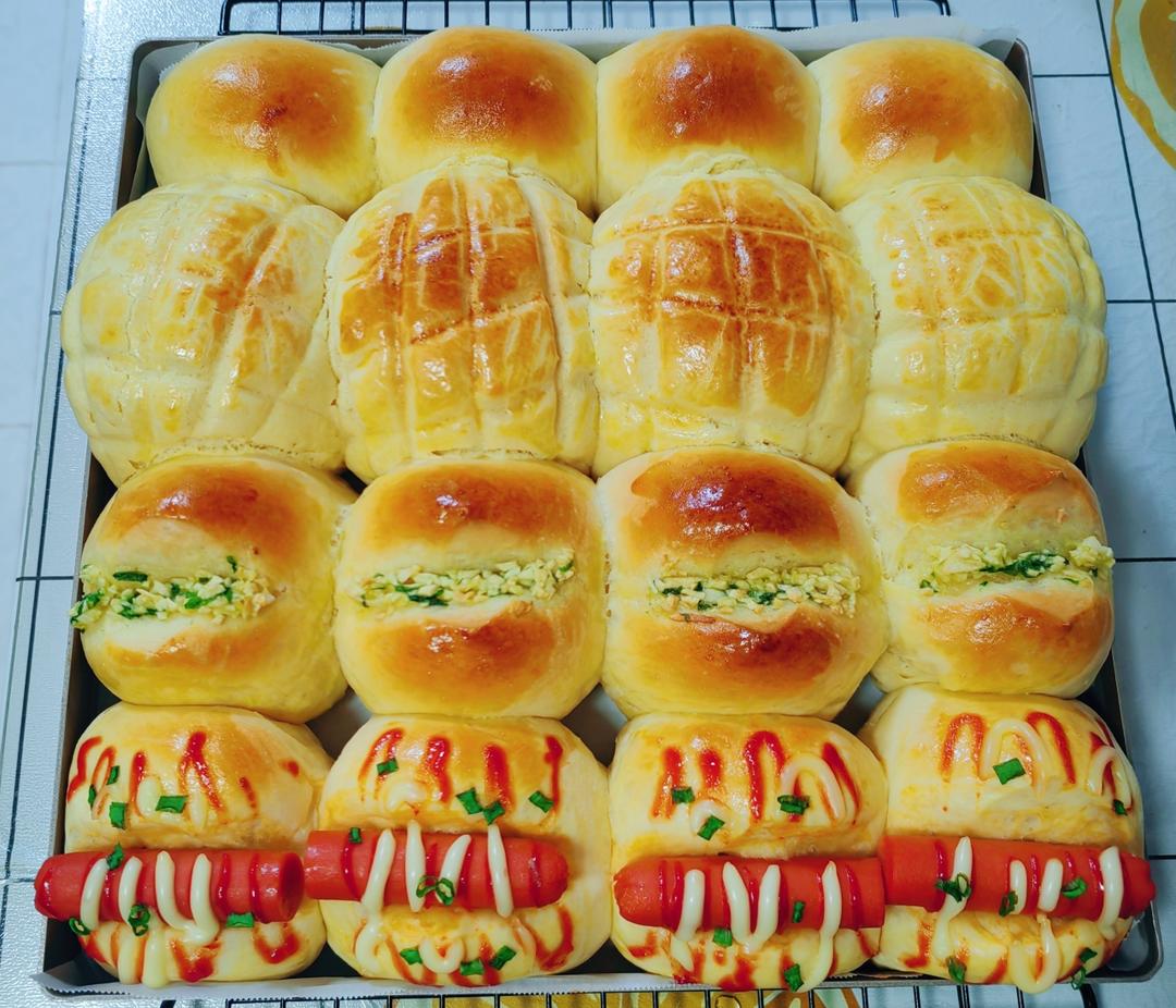 早餐备餐｜一次解锁4种超美味面包