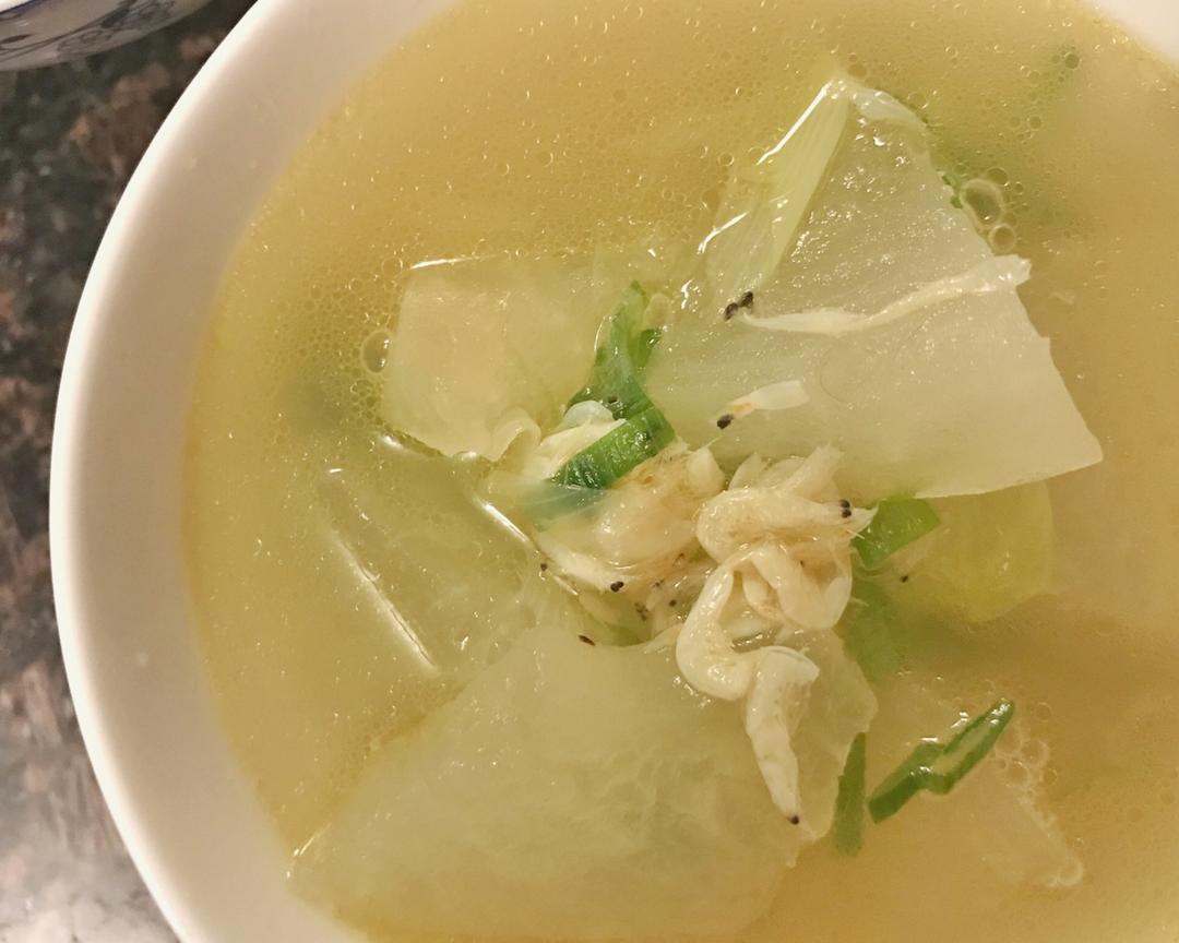 快手虾皮冬瓜汤