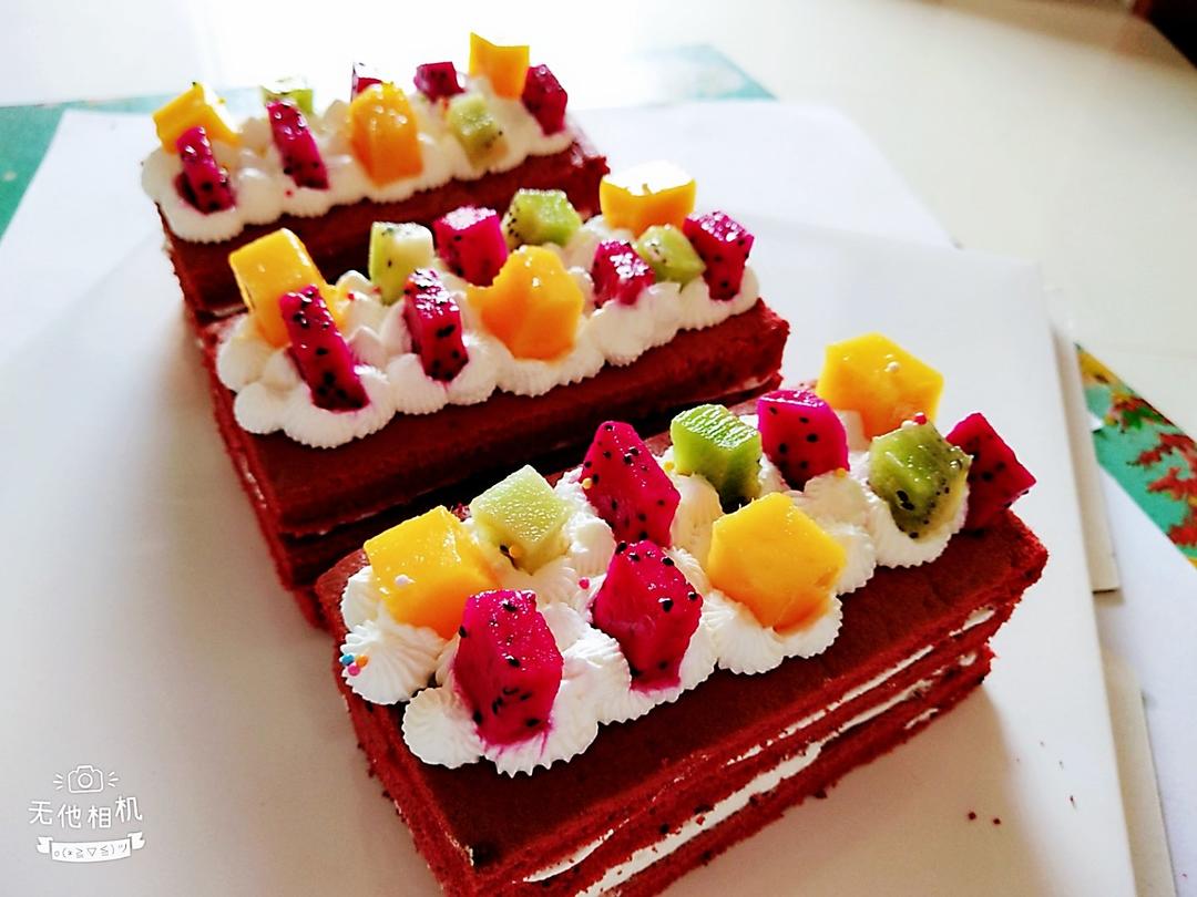 暖心红丝绒蛋糕［6寸绵软戚风版 ］